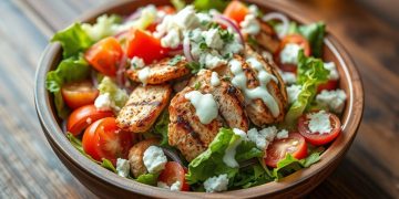 Sałatka gyros – o co w niej chodzi? Kuchnia i zdrowie sałatka gyros